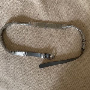 ASOS medium silver metal belt Women’s